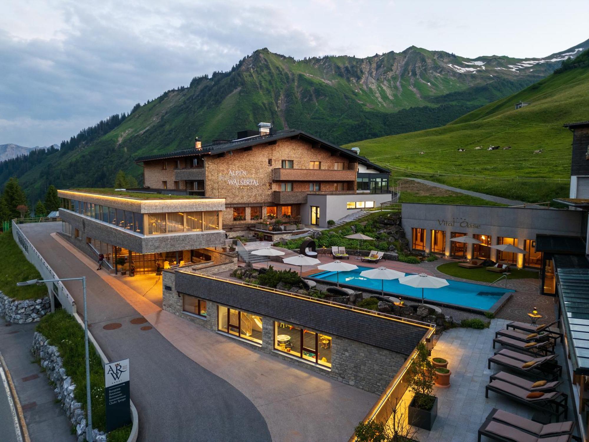 Alpenresort Walsertal Damuels Kültér fotó