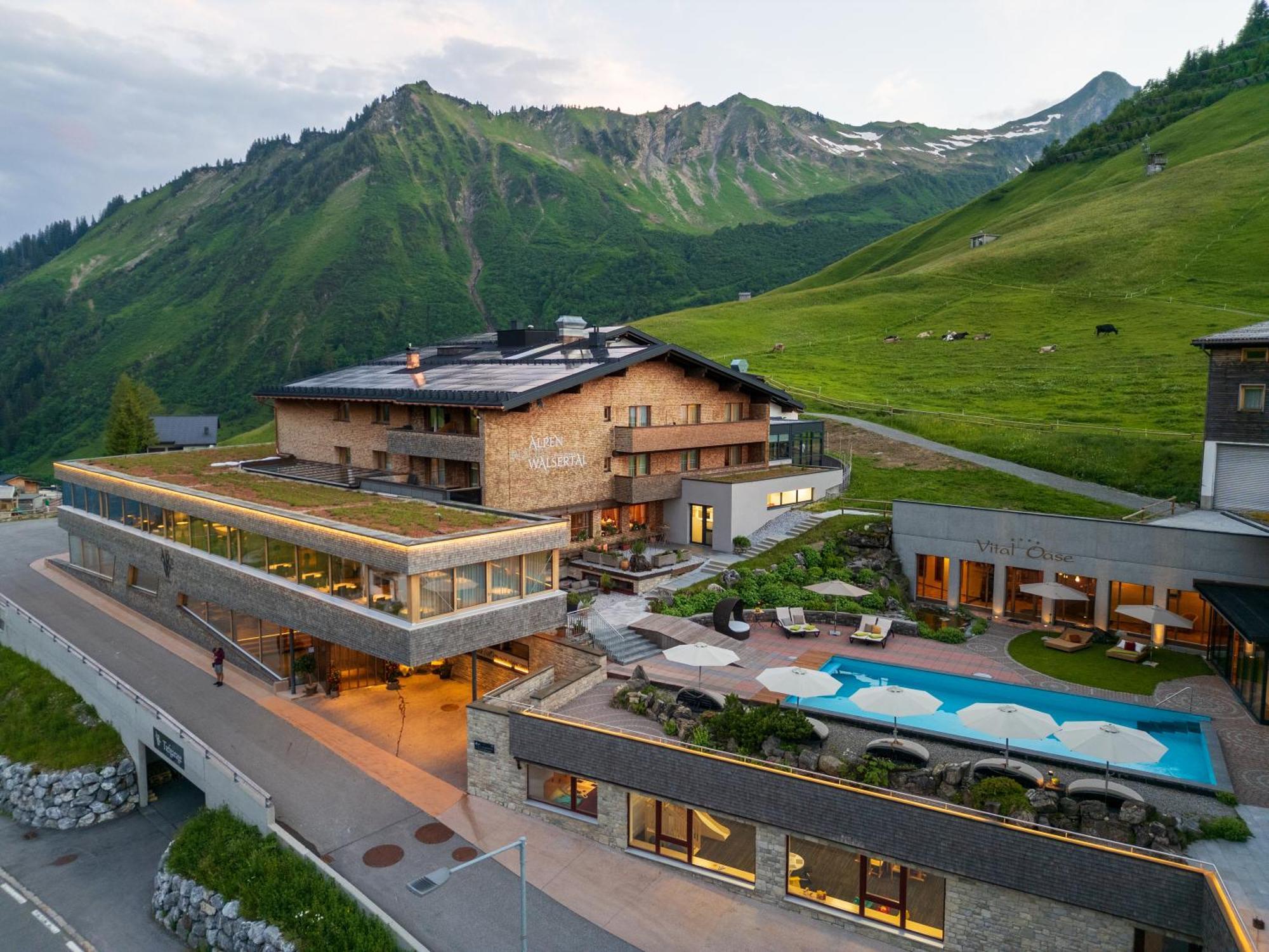 Alpenresort Walsertal Damuels Kültér fotó