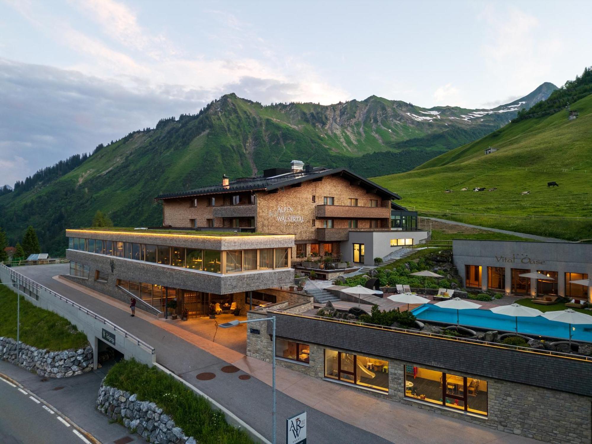 Alpenresort Walsertal Damuels Kültér fotó