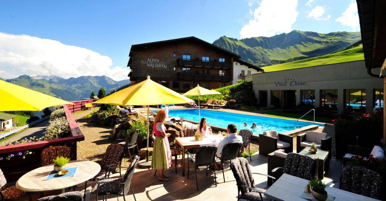 Alpenresort Walsertal Damuels Kültér fotó